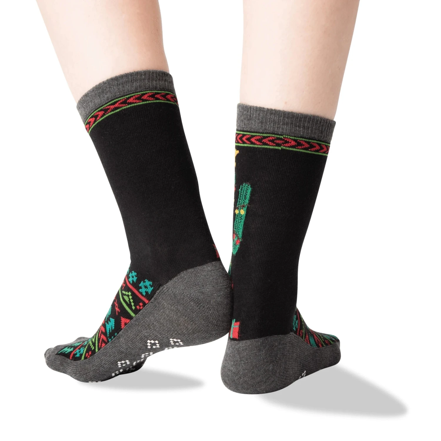 Christmas Cactus Non-Skid Slipper - Image 3