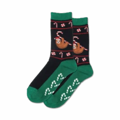 Christmas Sloth Non-Skid Slipper