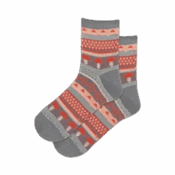 Mushroom Jacquard Quarter