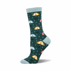 Umbrellas In The Rain Bamboo