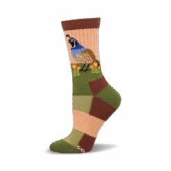 Quail And Poppies Wool