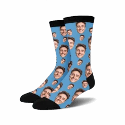 Custom Novelty Face Socks
